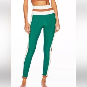 Beach Riot Melinda stripped leggings